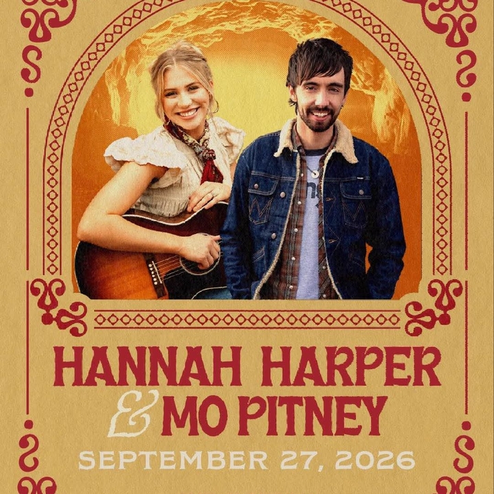 Hannah Harper live tour poster 2026